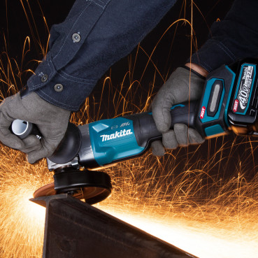 Meuleuse Makita Ø 125mm XGT 40 Volts MAX Lithium (Li-Ion) - (Produit seul) - filetage M14 | GA013GZ01