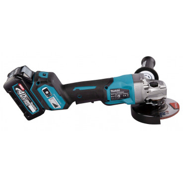 Meuleuse Makita Ø 125mm XGT 40 Volts MAX Lithium (Li-Ion) - 4 Ah - filetage M14 | GA029GM201