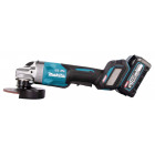 Image du produit : Meuleuse Makita Ø 125mm XGT 40 Volts MAX Lithium (Li-Ion) - 4 Ah - filetage M14 | GA029GM201