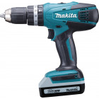 Image du produit : Perceuse visseuse à percussion Makita 18 Volts - sans fil Lithium (Li-Ion) 1,5 Ah Ø 13mm (coffret alu) | HP457DWEX4