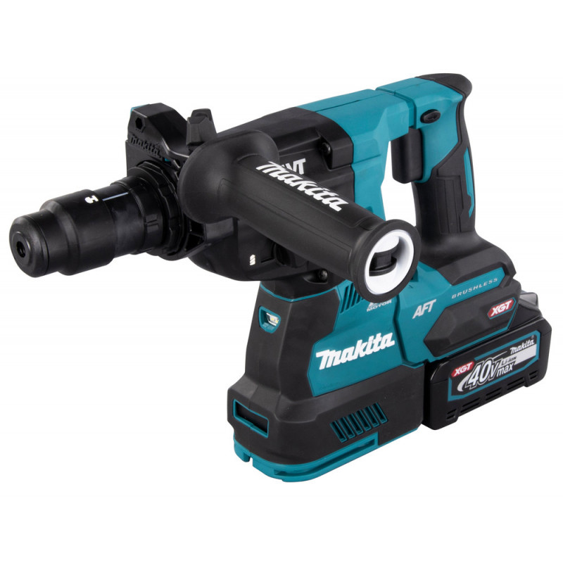 Perforateur burineur Makita SDS-Plus XGT 40 Volts MAX Lithium (Li-Ion) - XGT - SDS-Plus - 28mm - 2,9 J - force de frappe 2,9 joules - poids 3,6kg | HR002GM202