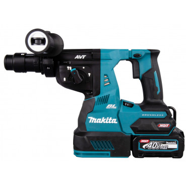 Perforateur burineur Makita SDS-Plus XGT 40 Volts MAX Lithium (Li-Ion) - XGT - 2,5 Ah - 28mm - force de frappe 2,9 joules - poids 2,58kg | HR004GD201