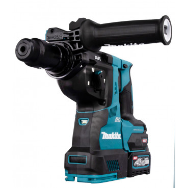 Perforateur burineur Makita SDS-Plus XGT 40 Volts MAX Lithium (Li-Ion) - XGT - 2,5 Ah - 28mm - force de frappe 2,9 joules - poids 2,58kg | HR004GD201