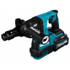 Image du produit : Perforateur burineur Makita SDS-Plus XGT 40 Volts MAX Lithium (Li-Ion) - XGT - 4 Ah - 28mm - force de frappe 2,9 joules - poids 2,58kg | HR004GM201