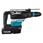 Image du produit : Perforateur burineur Makita SDS-Max XGT 40 Volts MAX Lithium (Li-Ion) - 4 Ah - 40mm - force de frappe 8 joules | HR005GM202