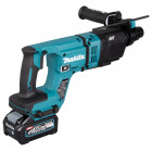 Image du produit : Perforateur burineur Makita SDS-Plus XGT 40 Volts MAX Lithium (Li-Ion) - 4 Ah - 3 J - force de frappe 3 joules - poids 3,1kg | HR007GM201