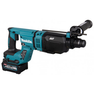 Perforateur burineur Makita SDS-Plus XGT 40 Volts MAX Lithium (Li-Ion) - 4 Ah - 3 J - force de frappe 3 joules - poids 3,1kg | HR007GM202