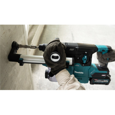 Perforateur burineur Makita SDS-Plus XGT 40 Volts MAX Lithium (Li-Ion) - 4 Ah - 30mm - 3,9 J - force de frappe 3,9 joules - poids 4,6kg | HR009GM202