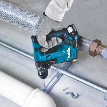 Perforateur Makita SDS-Plus CXT 12 Volts Lithium (Li-Ion) - 14mm - (Produit seul) - force de frappe 1 joules | HR140DZ