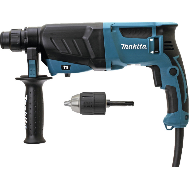 Perforateur burineur Makita SDS-Plus - 800 Watts - 26mm - force de frappe 2,4 joules | HR2630X7