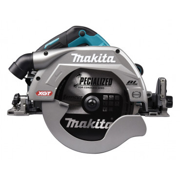 Scie circulaire Makita XGT Ø 235mm - 40 Volts MAX Lithium (Li-Ion) - 5 Ah - poids 5,7kg | HS009GT201