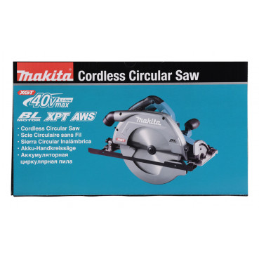 Scie circulaire Makita XGT Ø 260 - 270mm - 40 Volts MAX - sans fil Lithium (Li-Ion) - (Produit seul) - poids 4,8kg - alésage 30mm | HS011GZ