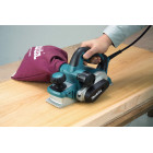 Image du produit : Rabot à bois électrique Makita 82mm - 850 Watts - profondeur rabotage 0 - 4mm | KP0810J