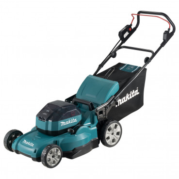 Tondeuse Makita 48cm 64 Volts MAX Lithium (Li-Ion) - 4 Ah - 48cm - hauteur tonte 20 à 100mm - surface tonte 1400m² | LM001JM101