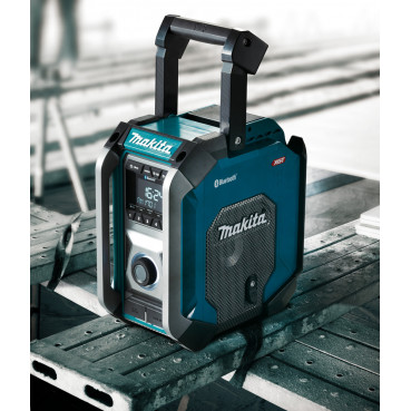 Radio de chantier Makita XGT CXT - LXT - XGT - 12 à 40 Volts Lithium (Li-Ion) - (Produit seul) - 522 - 1 710 Lumens - IP 65 | MR006G