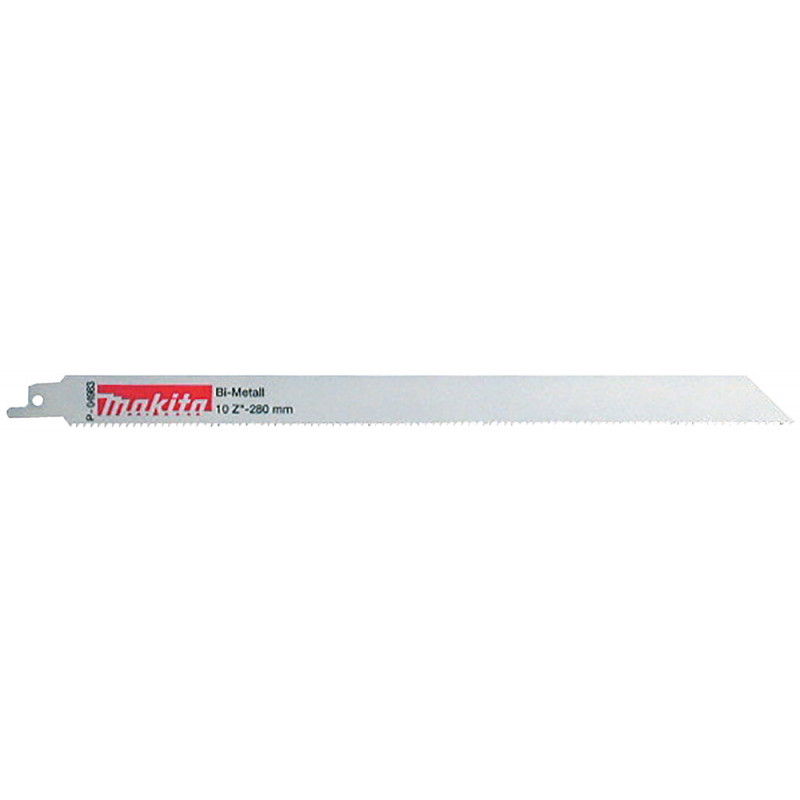 Lames pour Inox (tôles épaisses) - longueur 280mm - épaisseur 0,9mm - lame BiM - 5 pièce(s) Makita | P-04983