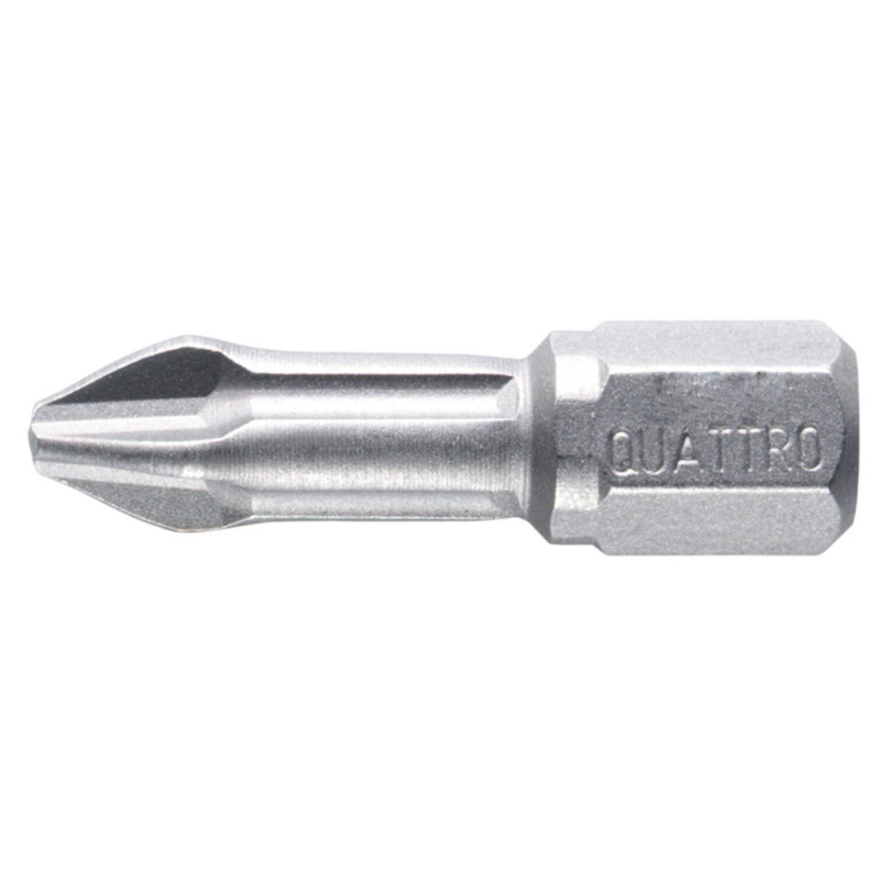 Embout de vissage 25mm PHILLIPS - PH2 - 1/4" - 10 pièce(s) Makita | P-06052