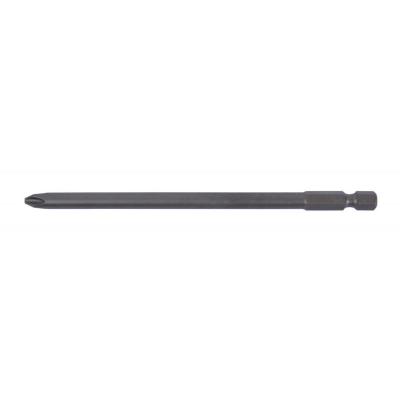 Embout de vissage long 110 à 141mm PHILLIPS - PH2 Ø 6mm Hexa 1/4" - longueur totale 127mm - 10 pièce(s) Makita | P-13568