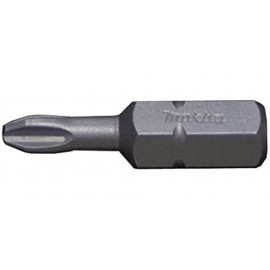 Embout de vissage court 25mm "Spécial Bois" PHILLIPS - PH2 Hexa 1/4" - 10 pièce(s) Makita | P-20638