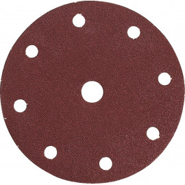 Disque abrasif Ø 150mm auto-agrippant 8 + 1 trous (bois/métal) - grain 80 - 10 pièce(s) Makita | P-31930