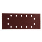 Image du produit : Feuille rectangulaire abrasive 115x280mm - 5 + 5 + 2 + 2 trous - longueur totale 280mm - largeur 115mm - grain 80 - 10 pièce(s) Makita | P-33021