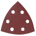 Image du produit : Feuille triangulaires abrasive 94mm - grain 40 - 10 pièce(s) Makita | P-33255