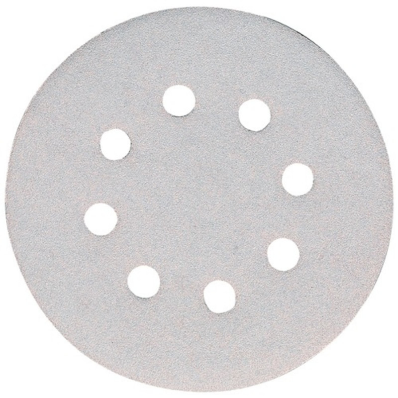 Disque abrasif Ø 125mm auto-agrippant 8 trous (multimatériaux) - grain 60 - 10 pièce(s) Makita | P-33358