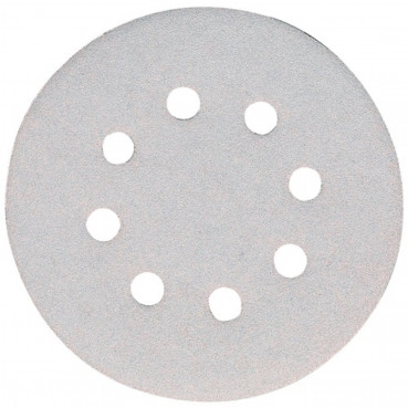 Disque abrasif Ø 125mm auto-agrippant 8 trous (multimatériaux) - grain 80 - 10 pièce(s) Makita | P-33364