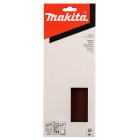 Image du produit : Feuille rectangulaire abrasive 115x280mm - longueur totale 280mm - largeur 115mm - grain 80 - 10 pièce(s) Makita | P-36273