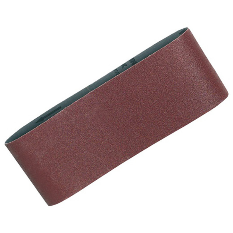 Bande abrasive pour ponceuse à bande 100x610mm pour poncage bois métal - longueur totale 610mm - largeur 100mm - grain 240 - 5 pièce(s) Makita | P-36946