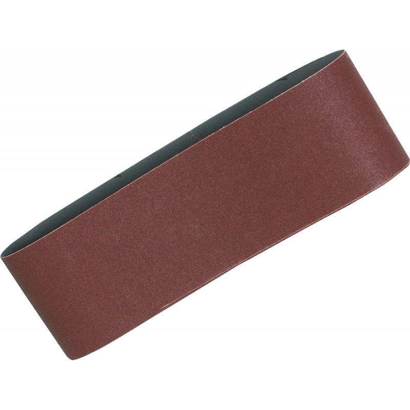 Bande abrasive pour ponceuse à bande 76x533mm pour poncage bois métal - longueur totale 533mm - largeur 76mm - grain 60 - 5 pièce(s) Makita | P-37188