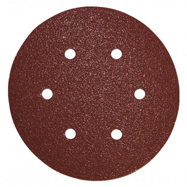 Disque abrasif Ø 150mm auto-agrippant 6 trous (bois/métal) - grain 60 - 10 pièce(s) Makita | P-37487