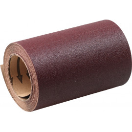 Feuille rectangulaire abrasive en rouleau 115mm x 5m - longueur totale 5000mm - largeur 120mm - grain 60 Makita | P-38118