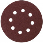 Image du produit : Disque abrasif Ø 125mm auto-agrippant 8 trous (bois/métal) - grain 40 - 10 pièce(s) Makita | P-43533