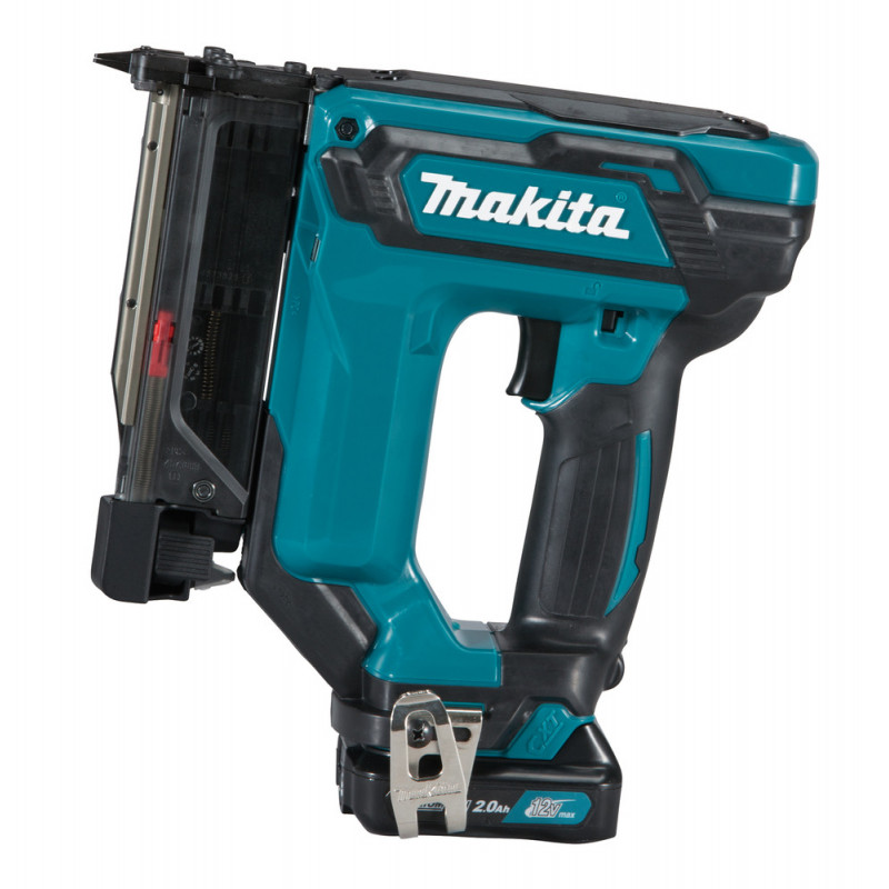 Cloueur Makita CXT 12 Volts Lithium (Li-Ion) - 1,5 Ah - longueur 15-35mm - capacité du magasin 120 | PT354DWYJ