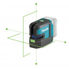 Image du produit : Laser vert Makita en croix pour plaquiste - automatique - 10,8 et 12 Volts CXT - laser vert - 4 points + ligne verticale et horizontale, pour la pose de cloisons et plafonds placo | SK106GDZ