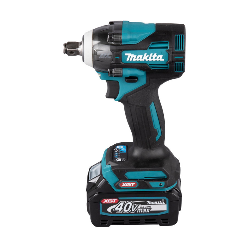 Boulonneuse Makita 1/2’’ XGT 40 Volts MAX Lithium (Li-Ion) - XGT - 350 Nm - 2.5 Ah - carré 1/2" | TW004GD201