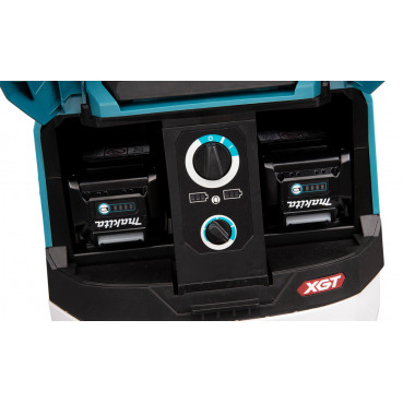 Aspirateur Makita XGT 40 Volts MAX Lithium (Li-Ion) - 230 mbar - (Produit seul) - capacité sac poussière 15 litres | VC003GLZ