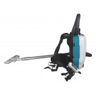 Image du produit : Aspirateur Makita dorsal XGT 40 Volts MAX Lithium (Li-Ion) - (Produit seul) - capacité sac poussière 1,5 - 2 litres - poids 4,1kg | VC008GZ