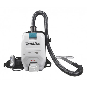 Aspirateur Makita dorsal XGT 40 Volts MAX Lithium (Li-Ion) - (Produit seul) - capacité sac poussière 1,5 - 2 litres - poids 4,1kg | VC008GZ