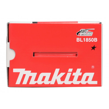 Batterie Makita Makstar Lithium (Li-Ion) 18 Volts - sans fil / 5 Ah - BL1850B ( témoin de charge intègré ) - poids 0,60kg | 197280-8