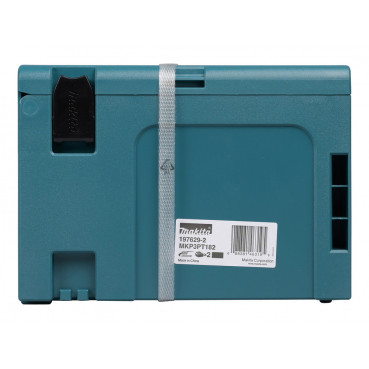 Pack Énergie Makita 18 Volts - sans fil Lithium (Li-Ion) (2 batteries + 1 chargeur Makita double) avec coffret MAKPAC - charge moyenne 45min - 2 batteries 5Ah | 197629-2