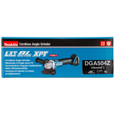 Meuleuse Makita Ø 125mm 18 Volts - sans fil Lithium (Li-Ion) (Produit seul) - filetage M14 | DGA504Z