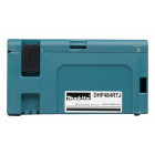 Image du produit : Perceuse visseuse Makita | percussion LXT 18 Volts - sans fil Lithium (Li-Ion) - 5 Ah - Ø 13mm - poids 1,9kg | DHP484RTJ