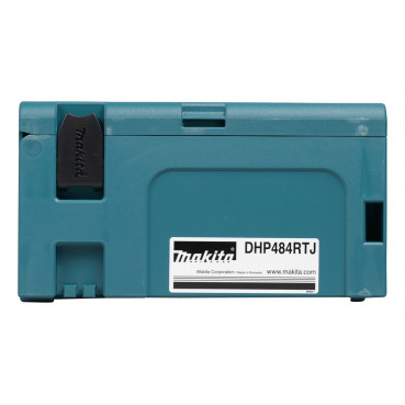 Perceuse visseuse Makita | percussion LXT 18 Volts - sans fil Lithium (Li-Ion) - 5 Ah - Ø 13mm - poids 1,9kg | DHP484RTJ