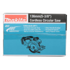 Image du produit : Scie circulaire Makita LXT 18 Volts - sans fil Lithium (Li-Ion) - Ø 136mm - (Produit seul) | DSS501Z