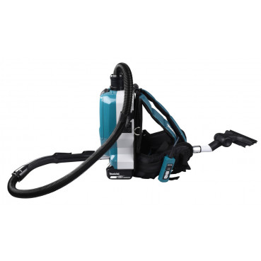 Aspirateur Makita dorsal LXT 36 Volts 2 x 18 Volts - sans fil Lithium (Li-Ion) - 110 mbar - (Produit seul) - capacité sac poussière 2 litres | DVC261ZX14