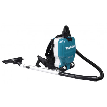 Aspirateur Makita dorsal LXT 36 Volts 2 x 18 Volts - sans fil Lithium (Li-Ion) - 110 mbar - (Produit seul) - capacité sac poussière 2 litres | DVC261ZX14