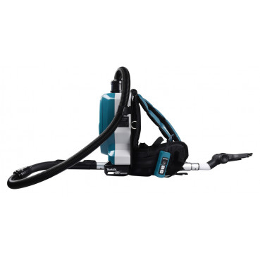 Aspirateur Makita dorsal LXT 36 Volts 2 x 18 Volts - sans fil Lithium (Li-Ion) - 110 mbar - (Produit seul) - capacité sac poussière 2 litres | DVC261ZX14