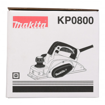 Rabot à bois électrique Makita 82mm - 620 Watts - profondeur rabotage 2,5mm | KP0800J